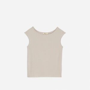 Scoopneck Cap-Sleeve Tee